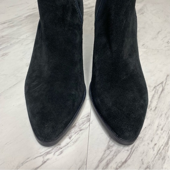 Blondo Nanite Black Suede Waterproof Bootie 8 1/2 - Picture 9 of 14